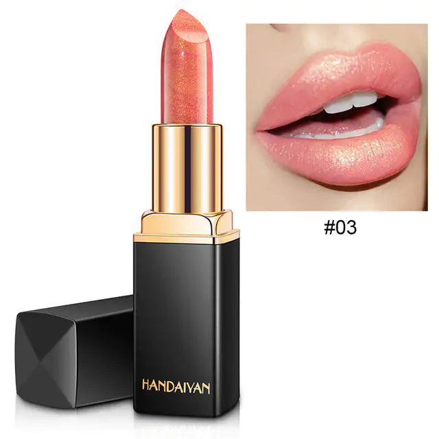 9 Colors Waterproof Glitter Lipstick - magnolia sales
