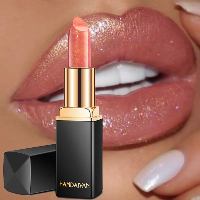 9 Colors Waterproof Glitter Lipstick - magnolia sales