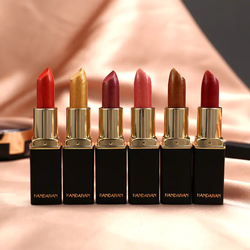 9 Colors Waterproof Glitter Lipstick - magnolia sales