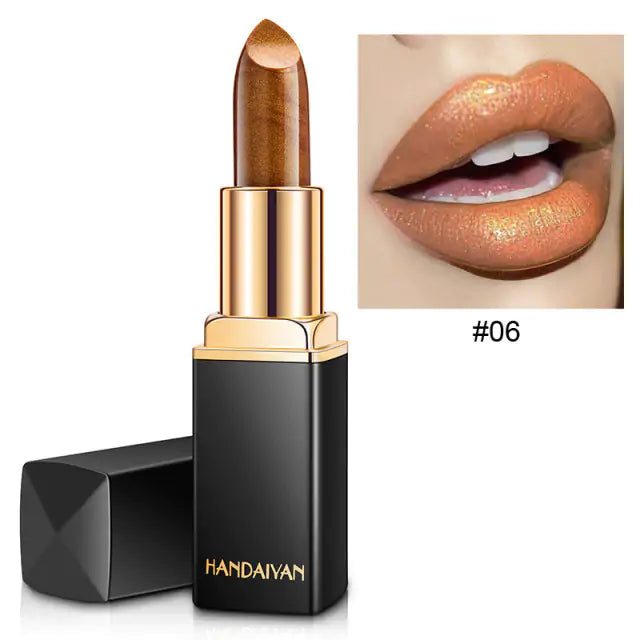9 Colors Waterproof Glitter Lipstick - magnolia sales