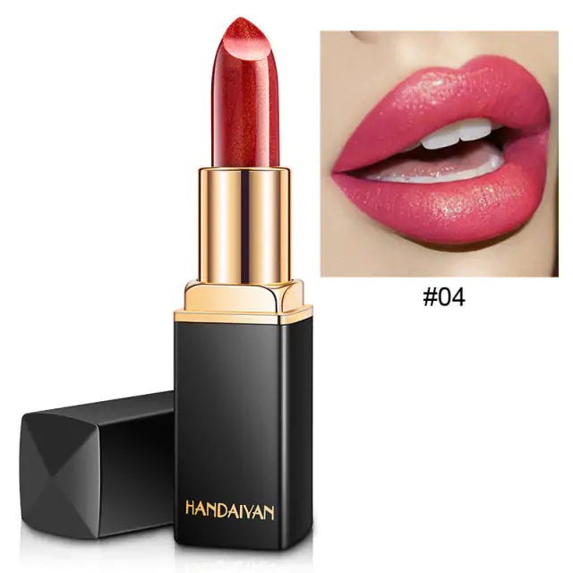 9 Colors Waterproof Glitter Lipstick - magnolia sales